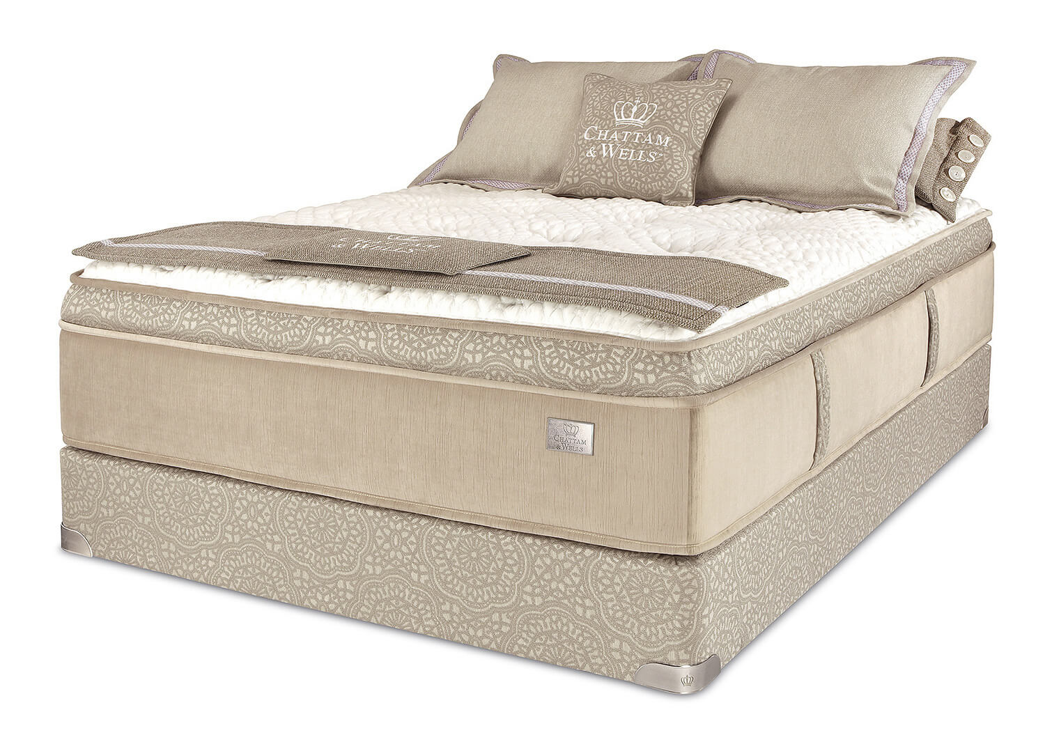 chattam & wells hamilton pillow top 13 inch mattress