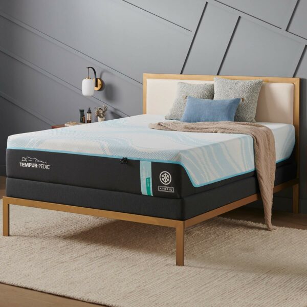 Tempur pedic PRObreeze Medium Hybrid Mattress Bed Lifestyle