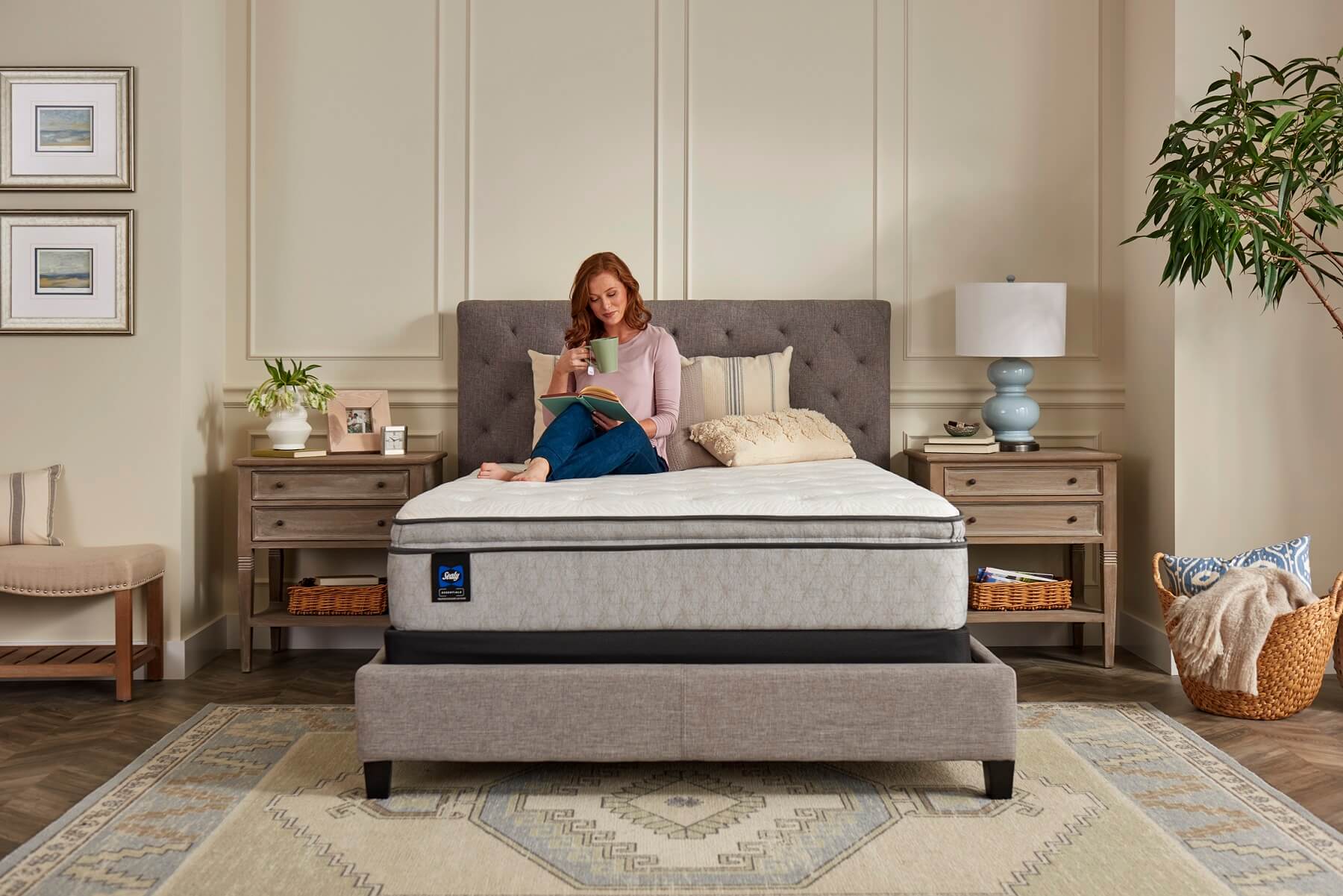 sealy humbolt pillow top queen mattress 799-811