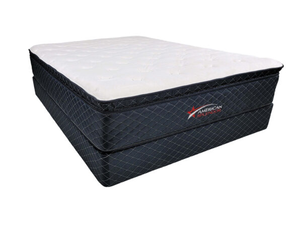 American Splendor Grandeur Pillow Top Mattress With Boxspring Foundation