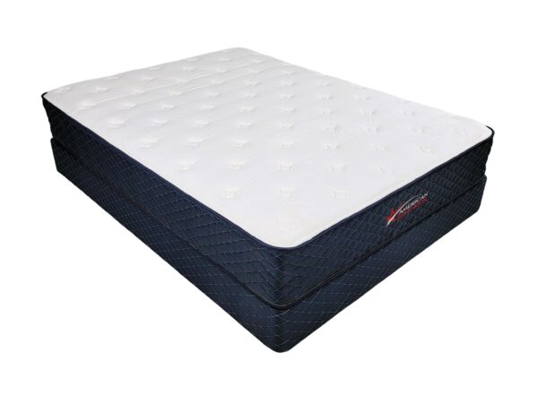 American Splendor Liberty Plush Mattress With Boxspring Foundation angle