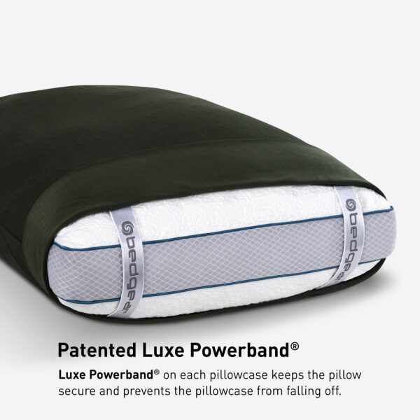 06 Dri Tec Forest Green Luxe Powerband Pillowcase BEDGEAR
