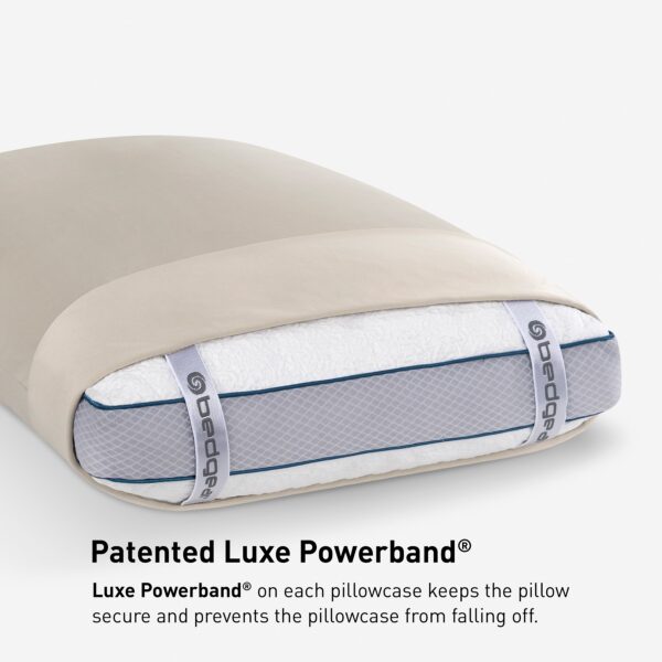 06 Dri Tec Medium Beige Luxe Powerband Pillowcase BEDGEAR