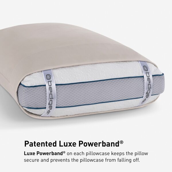 06 Hyper Cotton Medium Beige Luxe Powerband Pillowcase BEDGEAR