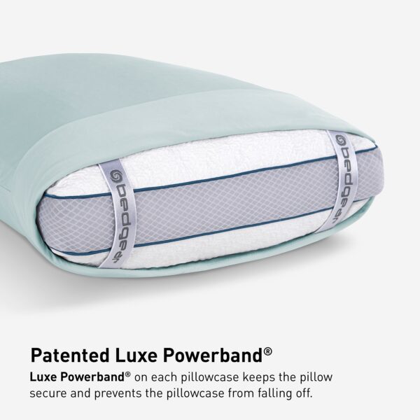 06 Ver Tex Misty Blue Luxe Powerband Pillowcase BEDGEAR
