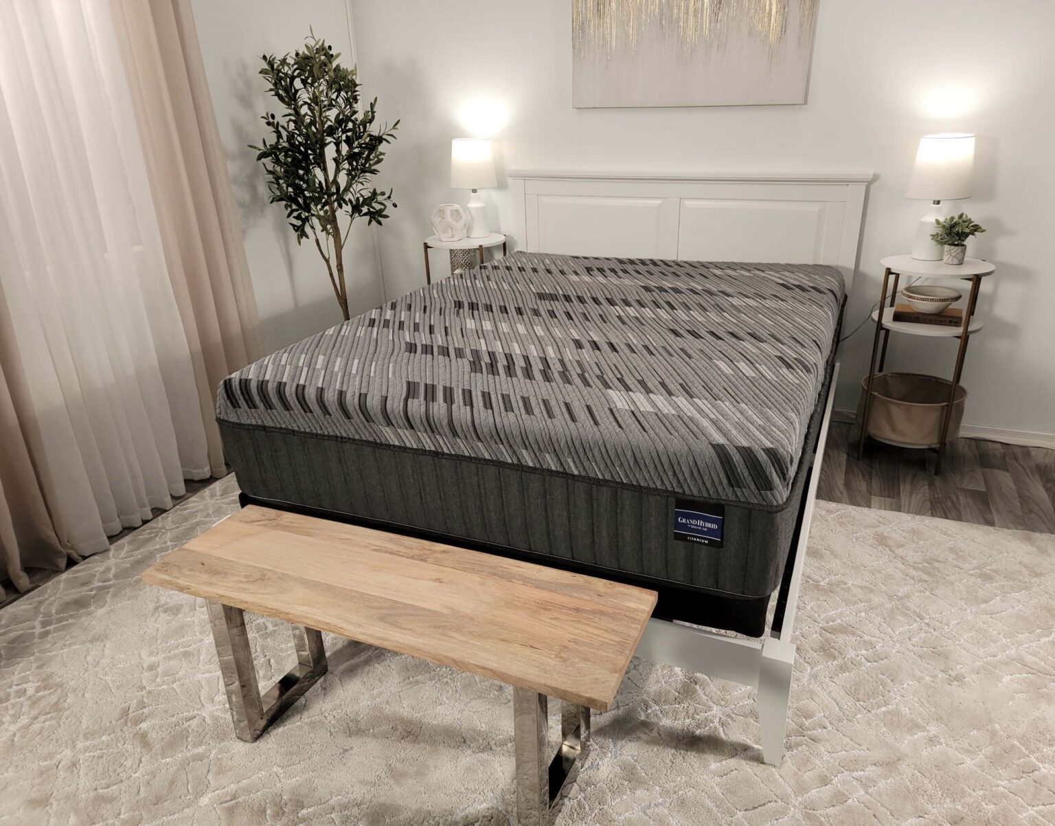 Buy Spring Air Grand Hybrid Titanium Gentle Firm Mattress
