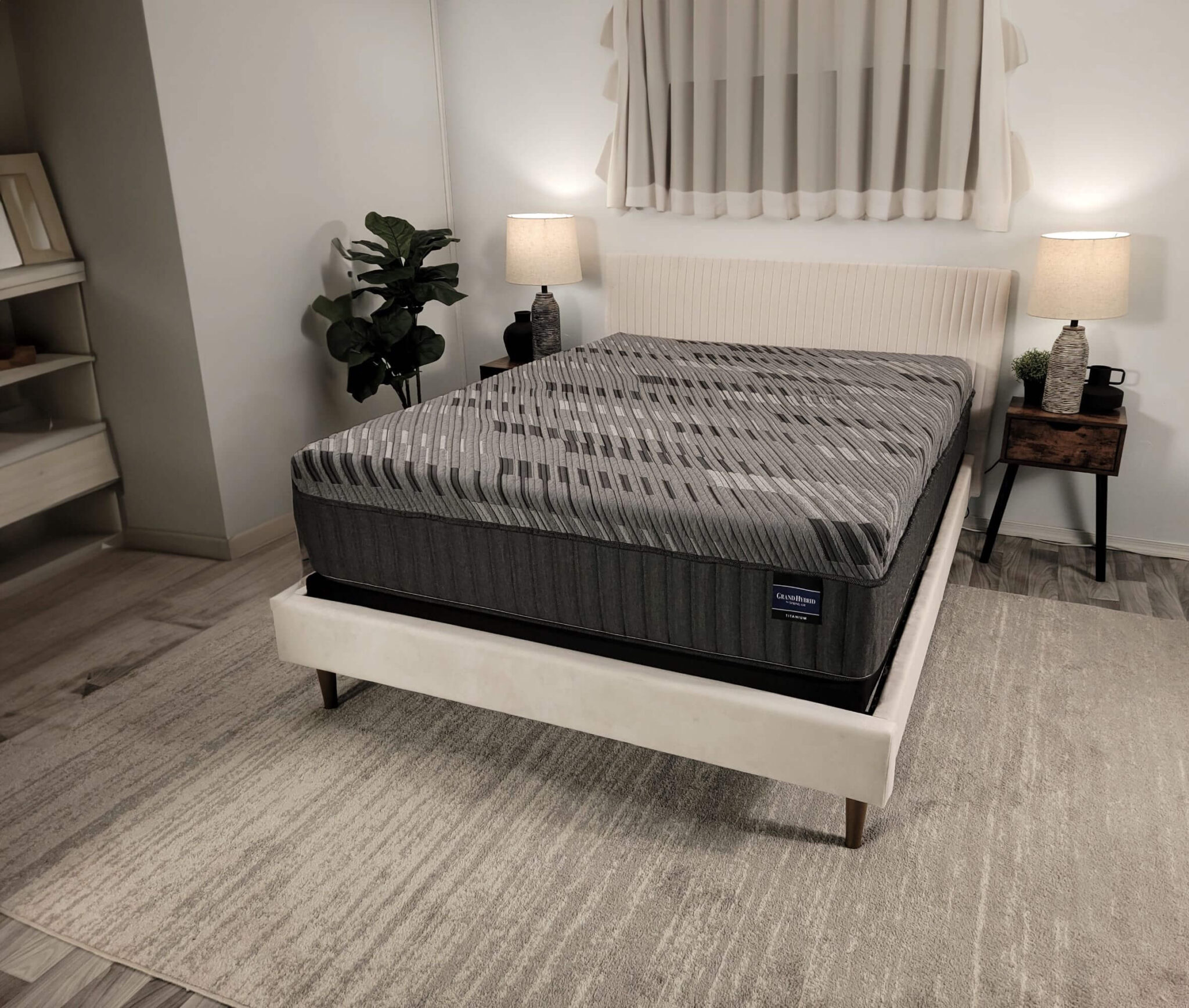 Buy Spring Air Grand Hybrid Titanium Gentle Firm Mattress